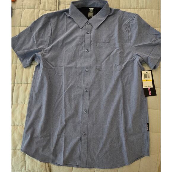 NwT Light blue Men's Psycho Tuna shirt size medium - Picture 1 of 4